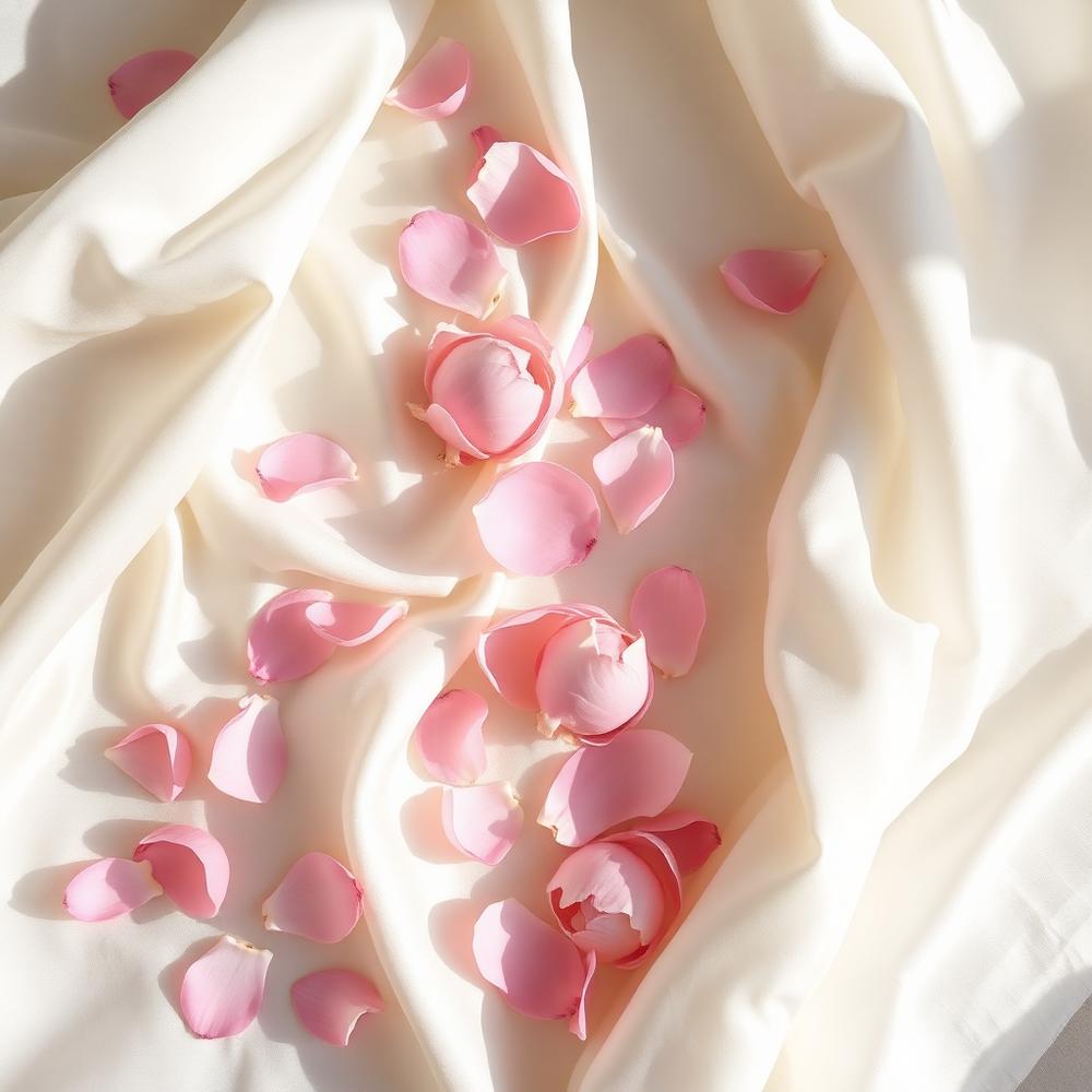 Silk and petals